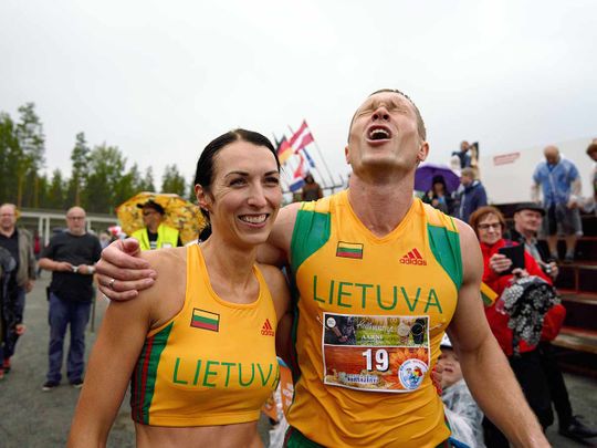 Vytautas Kirkliauskas and Neringa Kirkliauskiene