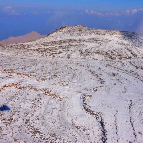 Snowfall in Ras Al Khaimah's Jess Mountain | Uae – Gulf News