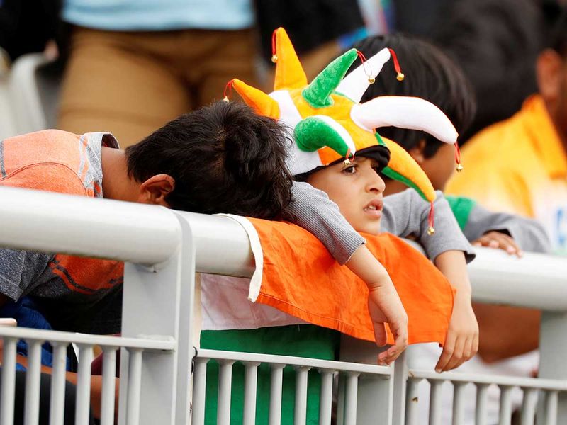 India fans react