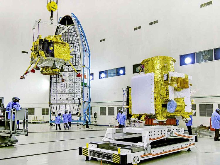 The total cost of Chandrayaan-2 Is....