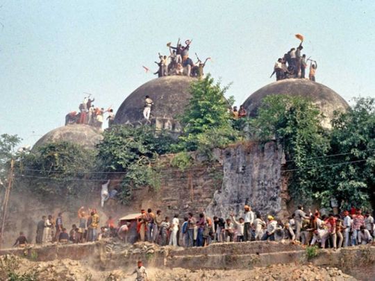 Babri Masjid in Ayodhya