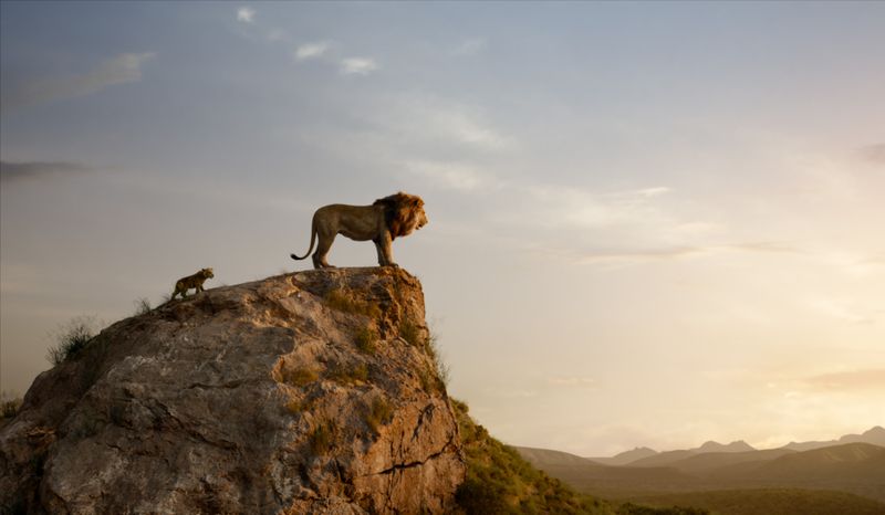 THE LION KING - Featuring the voices of JD McCrary as Young Simba, and James Earl Jones as Mufasa, Disney's The Lion King is directed by Jon Favreau. ┬® 2019 Disney Enterprises, Inc. All Rights Reserved.-1563281609281