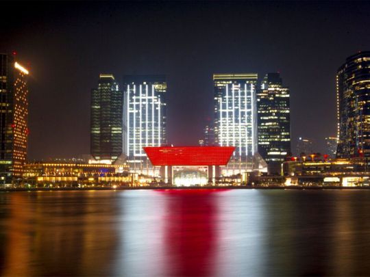 Abu Dhabi buildings mark China visit