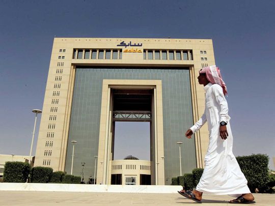 The headquarters of Saudi Basic Industries Corp (SABIC) in Riyadh