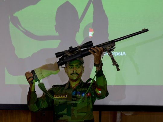 Sniper gun Kashmir 20190802