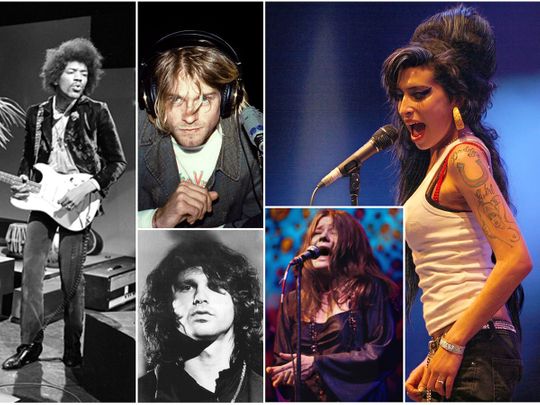 Rap Rock and All that Jazz: Why do so many musicians die at the age of 27?  | Music – Gulf News