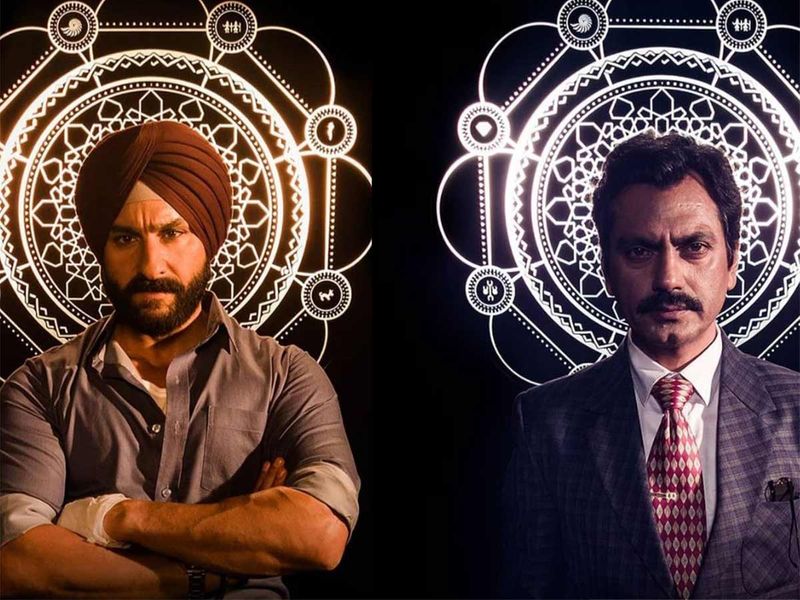 Saif Ali Khan and Nawazuddin Siddique in 'Sacred Games' Season 2 20190819