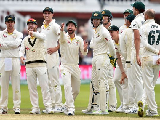 The story behind the yellow symbol in Australian cricket players ...