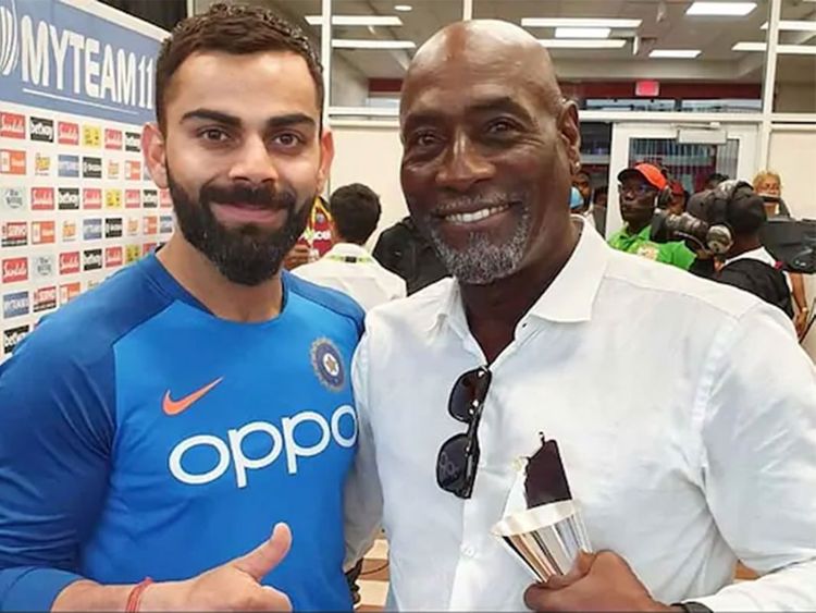 I see same passion in you: Vivian Richards to Virat Kohli | Cricket – Gulf  News