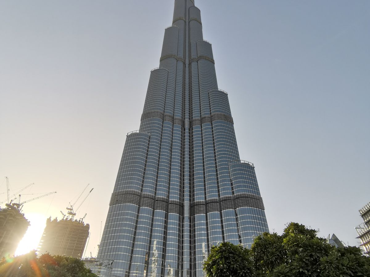 Honor 20 Pro - Burj Khalifa Wide Angle Sample