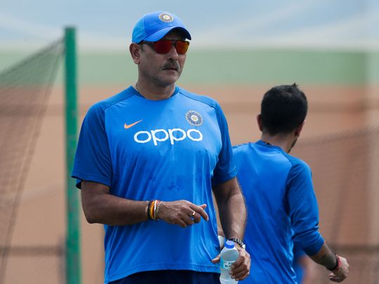 India cricket coach Ravi Shastri 