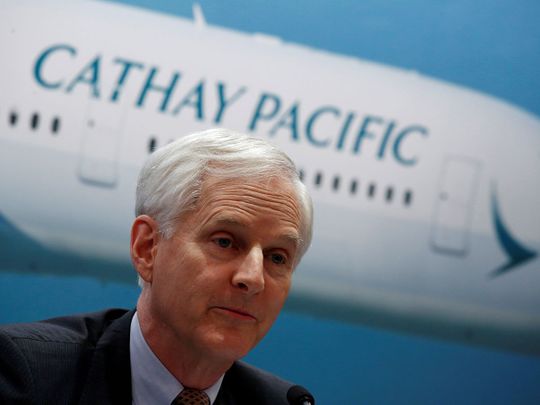 Cathay Pacific Chairman John Slosar