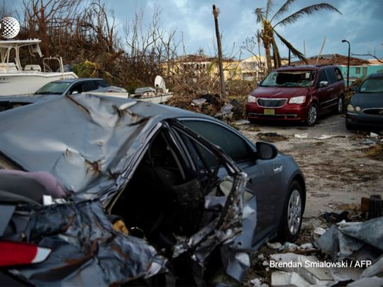 Hurricane Dorian's death toll in Bahamas rose to 43 on Saturday.