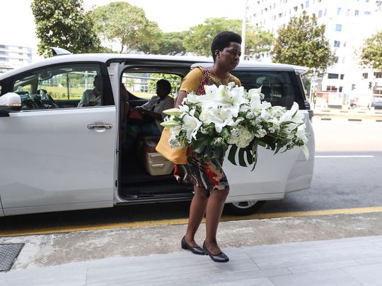 Singapore Casket funeral parlor Mugabe