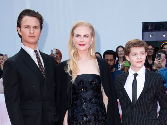 TAB 190909 Nicole Kidman AND Oakes Fegley AND Ansel Elgort1-1568017204332