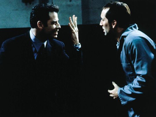Nicolas Cage and John Travolta in Face Off-1568106945193