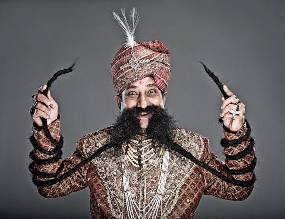 Ram Singh Chauhan - Longest Moustache_190-1568210714511