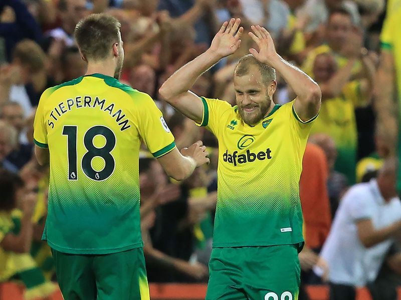 Norwich City's Finnish striker Teemu Pukki 