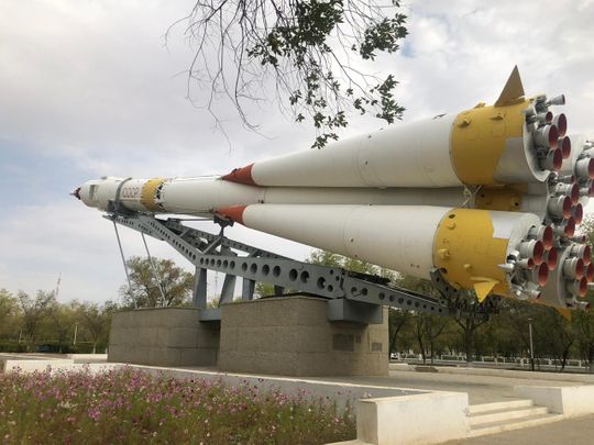 Model of the Soyuz rocket