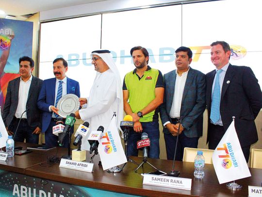 Shahid Afridi’s Team Qalandars are Abu Dhabi T10’s newest member