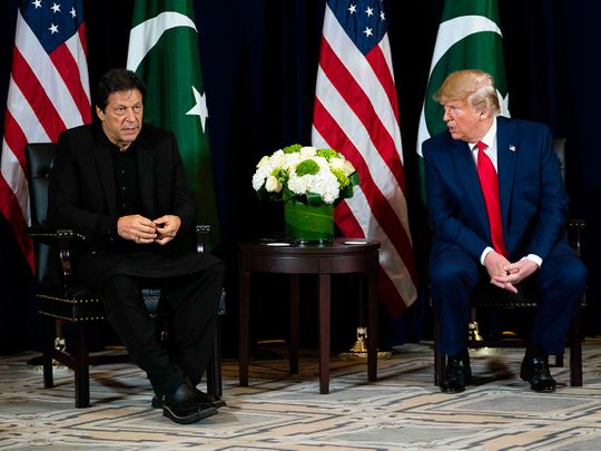 Trump and Imran khan