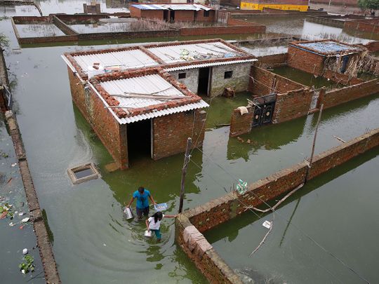 Uttar Pradesh flood 1