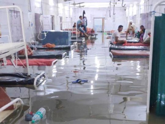 India Floods More Than 100 Dead In Bihar And Uttar Pradesh Floods India Gulf News