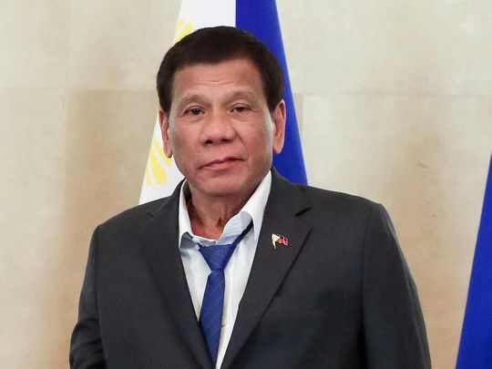  Philippine President Rodrigo Duterte 20191002