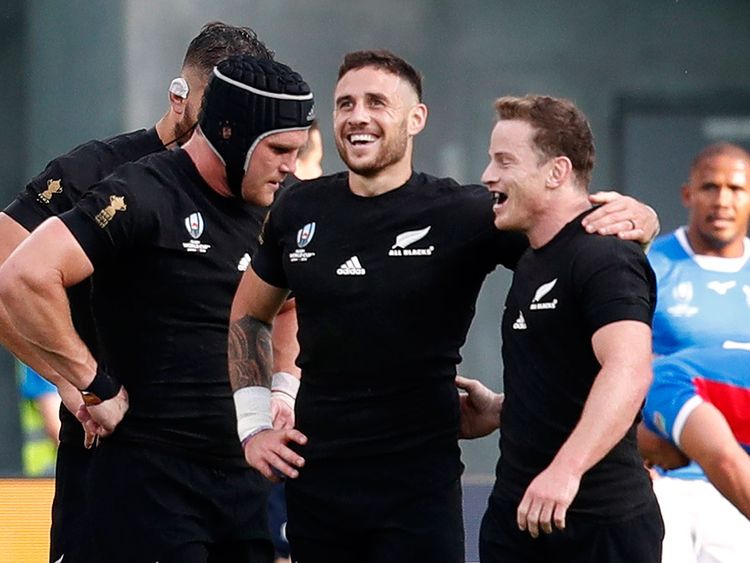 All Blacks Purr Over Perenaras Sublime Try Rugby Gulf News