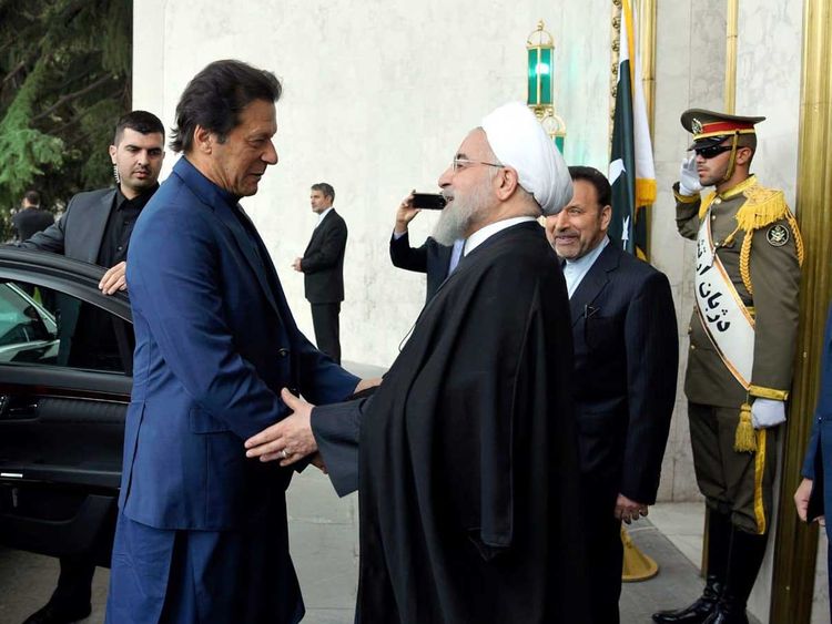Image result for Pakistan's Imran Khan in Tehran to facilitate Iran-Saudi talks