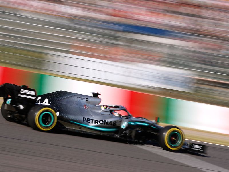 Mercedes' Lewis Hamilton Japan GP