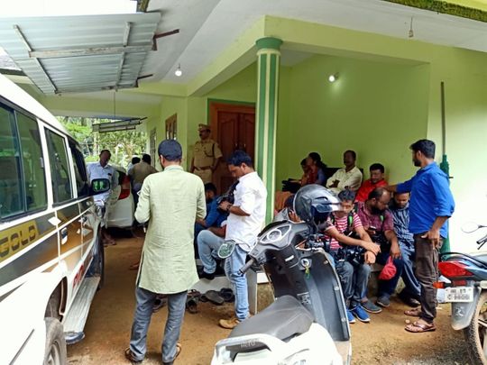 Police in Kozhikode, Kerala, raided the house of politician Imbichi Moideen