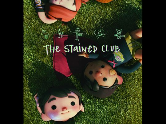 The poster of 'The Stained Club'