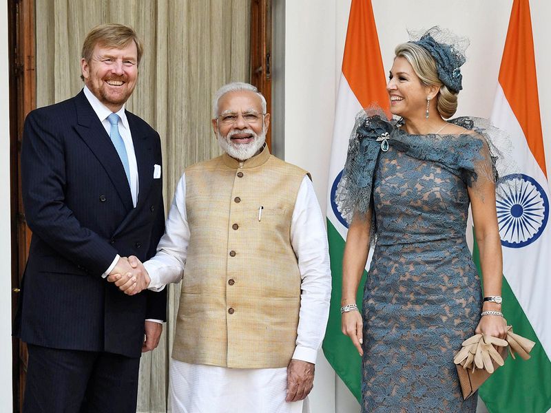 Dutch King Willem Alexander And Queen Maxima Begin 5 Day India
