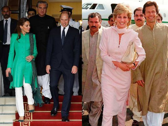 Following Princess Diana's footsteps: Kate wins Pakistanis over with ...