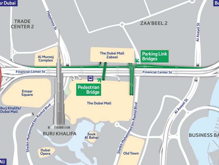 The Dubai Mall Zabeel Bridges Walkway To Open On October 29