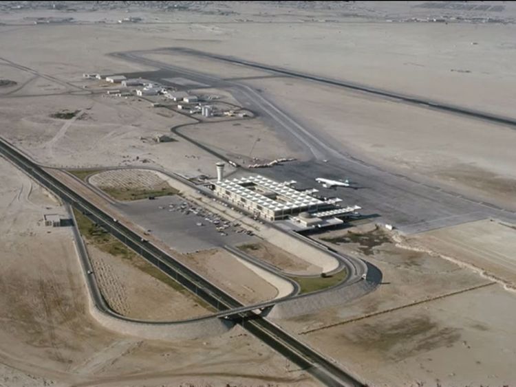 A view of the old Dubai International Airport 