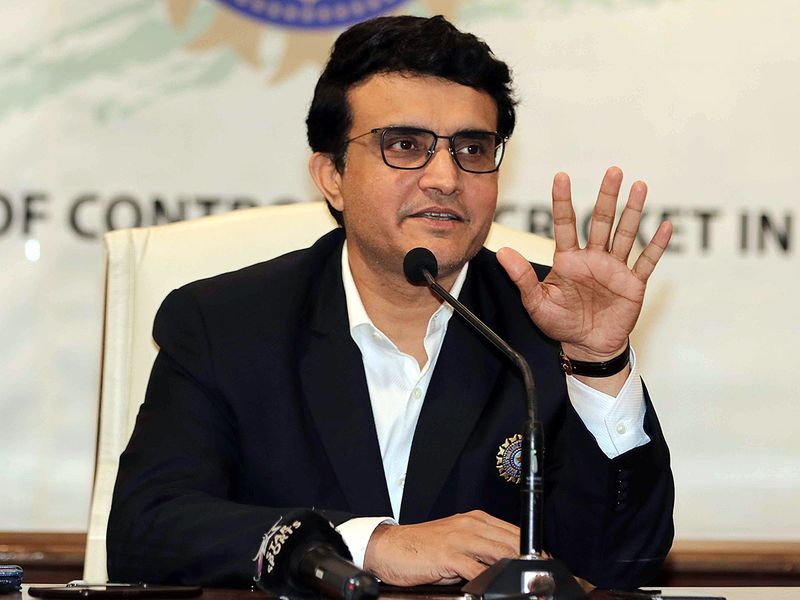 Newly-elected BCCI President Sourav Ganguly