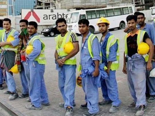 Pakistani workers in Saudi Arabia