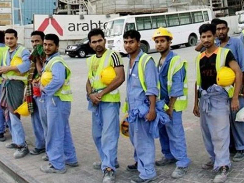Pakistani workers in Saudi Arabia