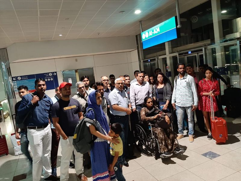 Air India passengers stranded in Dubai airport