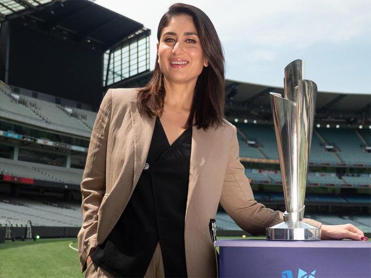 Kareena Kapoor Unveils Icc Women S T20 World Cup Trophy Cricket Gulf News