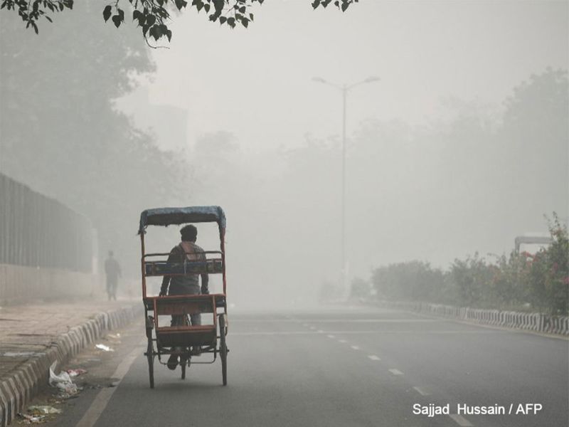 (Delhi pollution social media gallery)