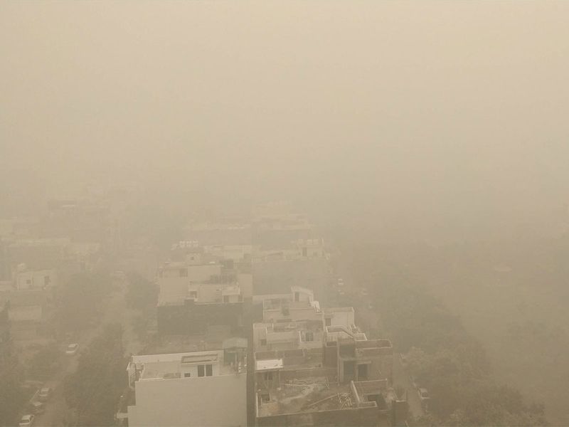 (Delhi pollution social media gallery)