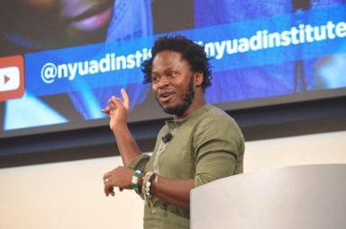 NAT 191108 Former Child soldier ishmael beah-1573210174097