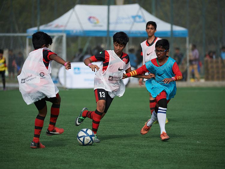 Du Football Champions Uae Schools And Streets Cup Season Kicks Off Football Gulf News