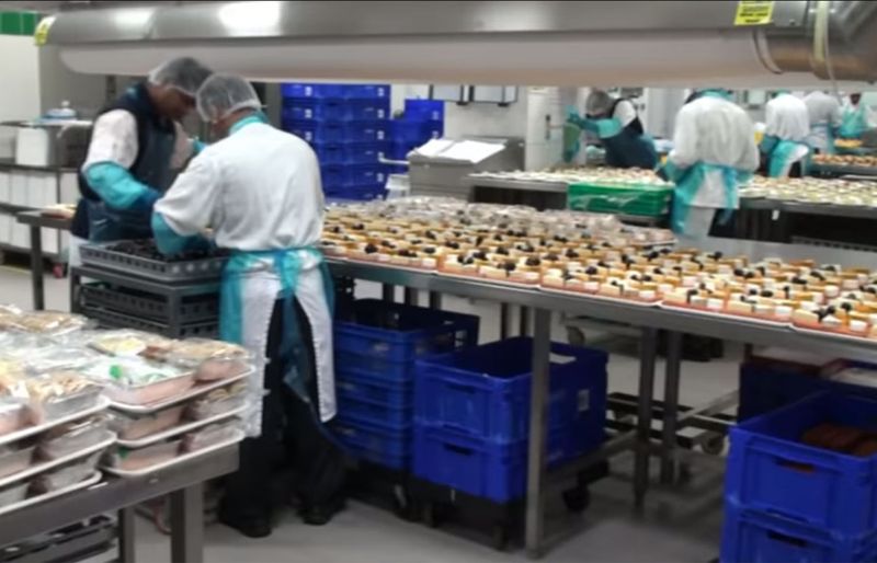 Each day, the Emirates Flight Catering's Central Commissary Unit (CCU) 