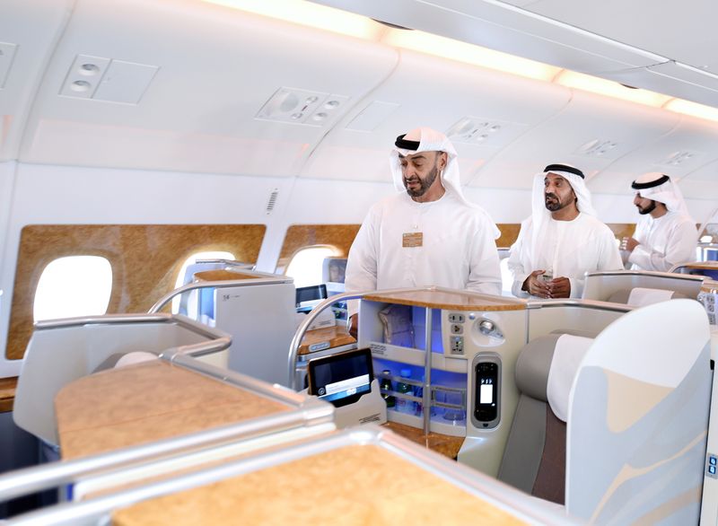 Dubai Airshow Emirates A380