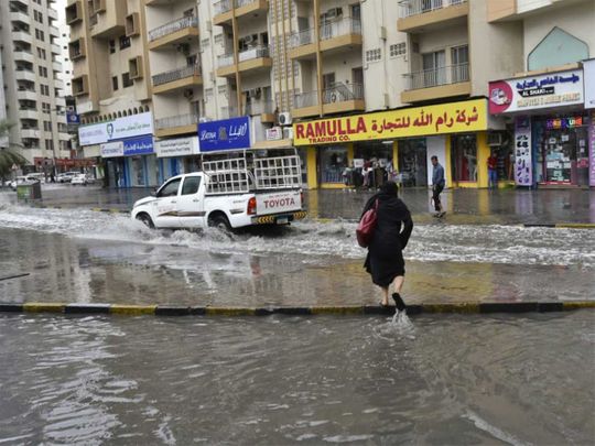 Watch what happens when it rains in UAE | News-photos – Gulf News