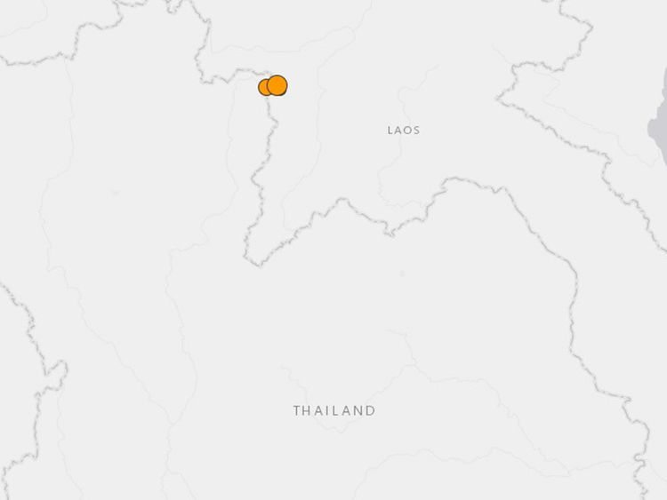 Strong Earthquake Hits Thailand Laos Border Asia Gulf News